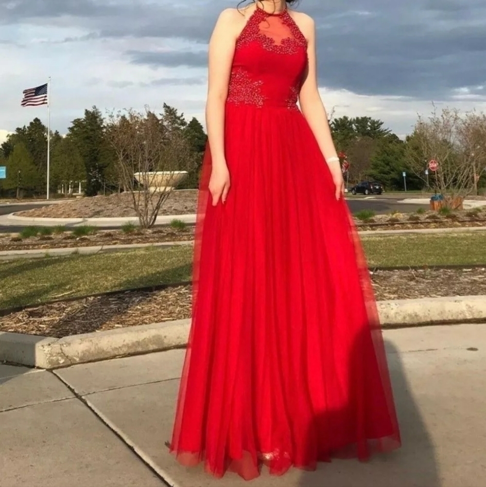 Blondie night prom dress